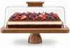 WELLHAUS Kuchenplatte Akazienholz mit Haube 40x31 cm Produktbild-Vorschau 7