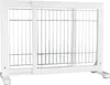 TRIXIE Hunde-Absperrgitter - weiß - 65–108 × 61 cm Produktbild-Vorschau 2