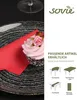 Sovie HORECA Serviette in Rot aus Tissue 3-lagig, 40 x 40 Produktbild-Vorschau 4