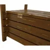 Kondela Gartenbank mit Stauraum Amula 150 cm - Braun Produktbild-Vorschau 11
