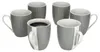 sada 6 hrnků na kávu Variant Grey 350ml barevné porcelánové Náhled obrázku produktu 1