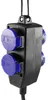 ChiliTec 22824 Werkstatt-Steckdose, 4-fach, 5m Kabel IP44, Produktbild-Vorschau 3
