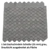 1 sada střešních šindelů břidlicových (55 mm) šedých Náhled obrázku produktu 3