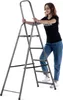 Scala in acciaio KADAX con piattaforma, 5 gradini, 125 kg Anteprima dell’immagine prodotto 5