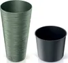 Pot de fleurs Pot de jardin 30 cm rond pour terrasse à Voir les images du produit 22