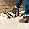 Fußmatte mit Schuhbürste Schmutzfangmatte mit Anti-Rutsch - Produktbild-Vorschau 12