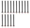15 St Gartenfackeln 60 cm mit Handschutz Brenndauer   ca. Produktbild-Vorschau 3