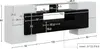 MODFU Hochglanz TV-Schrank niedriges Panel 200 cm mit Produktbild-Vorschau 7