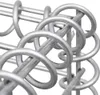 A close-up view of a metal gabion structure, showing the interlocking wire mesh and coils. Náhľad obrázku produktu