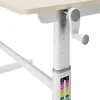 Ręcznie regulowane biurko Spacetronik XD SPE-X103WL 100x60 Podgląd zdjęcia produktu 6