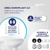 Marketing image for a toilet seat, highlighting its features and benefits. Produktbild-Vorschau