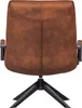 jouke drehsessel mit armlehne kunstleder cognac Produktbild-Vorschau 6