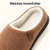 CRELIV Herren Hausschuhe gefüttert, warme Slip-On Produktbild-Vorschau 5