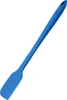 Kochblume Design Teigschaber M blau Silikon, Edelstahl Produktbild-Vorschau 1
