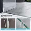 doporro Double Portes de Douche à L'italienne Opaque Voir les images du produit 3