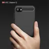 HTC Desire 12 Hülle Silikon Blau Carbon Optik Case TPU Produktbild-Vorschau 8