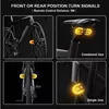 Fahrrad LED Rücklicht mit Blinker, 5 Modi, USB Produktbild-Vorschau 7