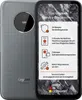 A Gigaset GX6 smartphone is shown, with the back of the phone on the left and the screen displaying marketing information on the right. Podgląd zdjęcia produktu