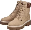 Rieker Schnürboots Damen 32303936383437 Beige 37 EU Produktbild-Vorschau 14