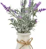 Künstlicher Lavendel 32cm in Dekoflasche Lila 1 Stück Produktbild-Vorschau 5
