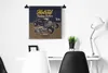 MuchoWow® Wandteppich Wandbehang Mancave - Vintage - Auto - Produktbild-Vorschau 5