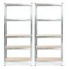 Set Wiltec 2x scaffali per carichi pesanti 180x90x30cm, 875 Anteprima dell’immagine prodotto 4