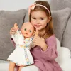 Poppenbadjas 28-35 cm "Ahoi", wit, van extra zacht Productafbeelding-voorbeeld 6