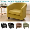 Topchances 2 kusy kryt židle Club Chair Slipcover, Velvet Náhled obrázku produktu 5