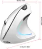 Ergonomische kabellose vertikale Maus 2.4 G+BT5.1 Produktbild-Vorschau 8