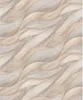 A seamless pattern of wavy lines, resembling flowing fabric or natural textures. Podgląd zdjęcia produktu