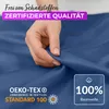 EllaTex Renforcé Bettwäsche 155x200 + 80x80 cm Baumwolle – Produktbild-Vorschau 5