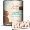 MjAMjAM - 6x800g dosen Pute pur Nassfutter für Katzen Produktbild-Vorschau 1