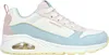 Skechers Uno - 2 Much Fun  Sneakers Laag - Licht blauw - Voir les images du produit 8