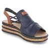 Sandales femme Rieker 62962-14 bleu combi 39 Voir les images du produit 39