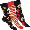 Footstar Damen & Herren Bunte Motiv Socken (3 Paar) Lustige Produktbild-Vorschau 1