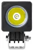 A close-up studio shot of a square LED work light with a metal bracket. Produktbild-Vorschau