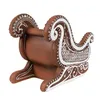 Clayre & Eef Weihnachtsdekorationsfigur Schlitten 20x12x15 Produktbild-Vorschau 3