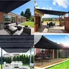 Rechteckiges Sonnensegel 5 x 8 m mit Ösen, für den Garten, Produktbild-Vorschau 4