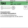 Reyher  Flachkopfschrauben ISO 7045 4.8 M 6x10 -H Zn8 (1000 Produktbild-Vorschau 1