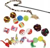 Katzenspielzeug Set mit zusammenklappbarem Tunnel (48x25 Produktbild-Vorschau 10