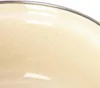A close-up view of the speckled surface of a pot with a metallic rim. Náhľad obrázku produktu