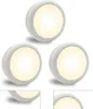 3er Set LED Spots kabellos, batteriebetrieben, warmweiß Produktbild-Vorschau 3