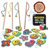 Lisciani Montessori dřevěná vzdělávací hračka Fish Fun (hra Náhled obrázku produktu 4