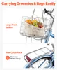 VEVOR Damenfahrrad 26 Zoll Cruiser-Fahrrad 150 kg 7-Gang Produktbild-Vorschau 5
