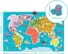 Magnetická hra Mapa sveta 145ks Náhľad obrázku produktu 3