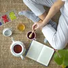 Relaxdays Teebox, contenitore per tè a 3 scomparti, L x P x Anteprima dell’immagine prodotto 3