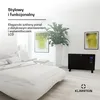 KlarsteinNorderney, grzejnik konwekcyjny, termostat, timer, Podgląd zdjęcia produktu 3