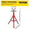 Stojak do rur VEVOR z głowicą V, pojemność 1/8"-12", Podgląd zdjęcia produktu 7