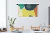 MuchoWow® Wandteppich Wandbehang Sommer - Formen - Abstrakt Produktbild-Vorschau 3