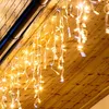 Eisregen Lichterkette 25m Außen1100LED Warmweiß IP44 Produktbild-Vorschau 9